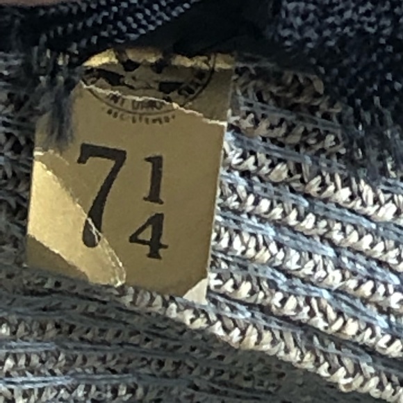 Vtg Milan Weave Fedora Hat - Picture 5 of 5